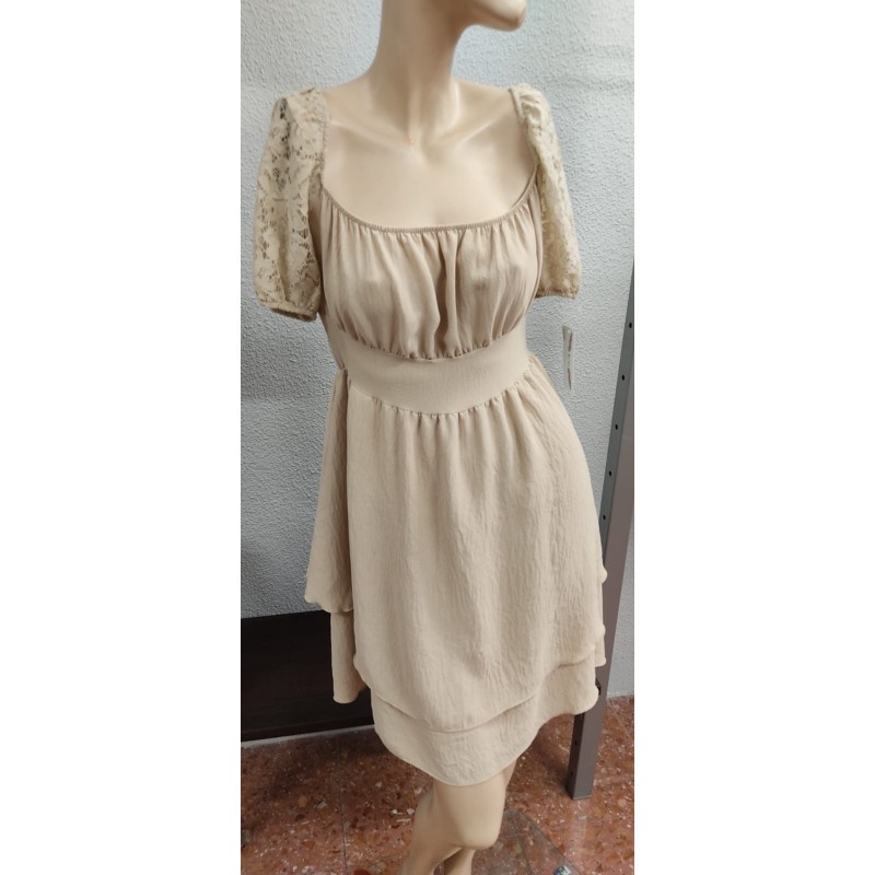 VESTIDO CAMEL