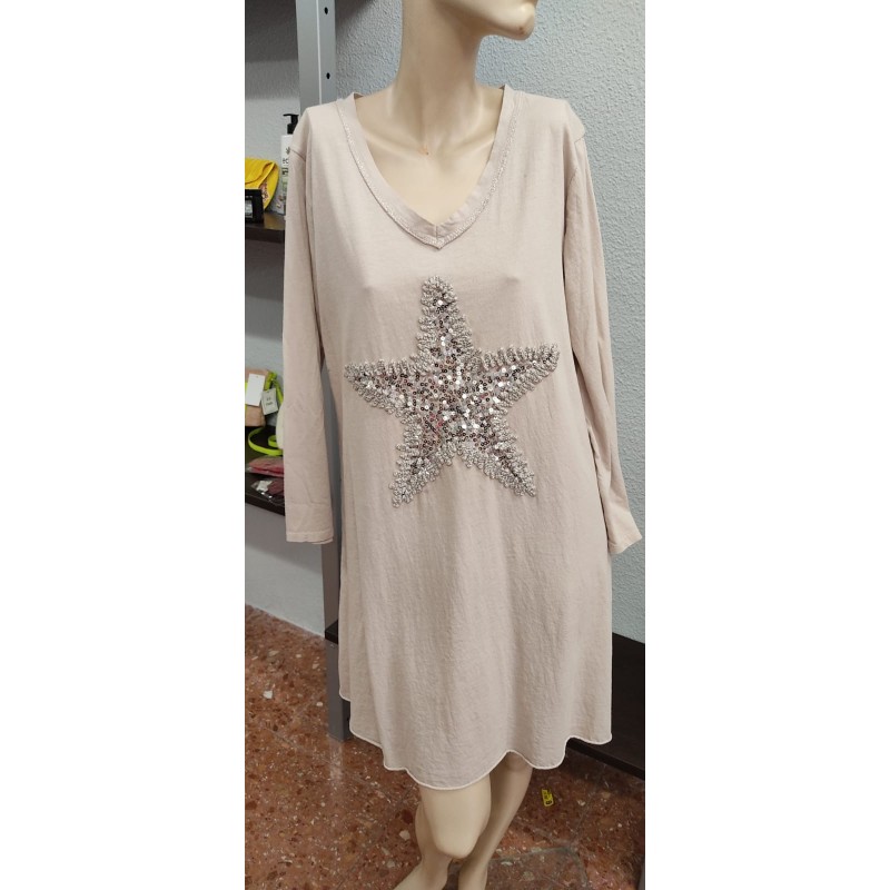 VESTIDO ESTRELLA BRILLO