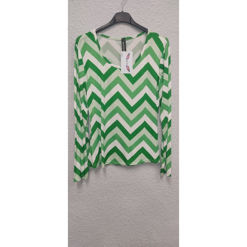 JERSEY ZIP- ZAP VERDE