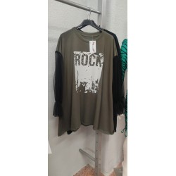 JERSEY OVEL ROCK COLOR VERDE OLIVA 2216