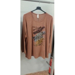 SUETER PLUTO EN MARRON