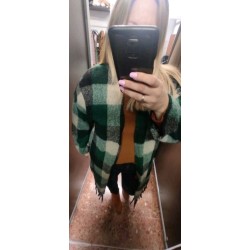 CARDIGAN CUADRO VERDE 2203