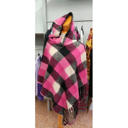 PONCHO CUADROS 2201