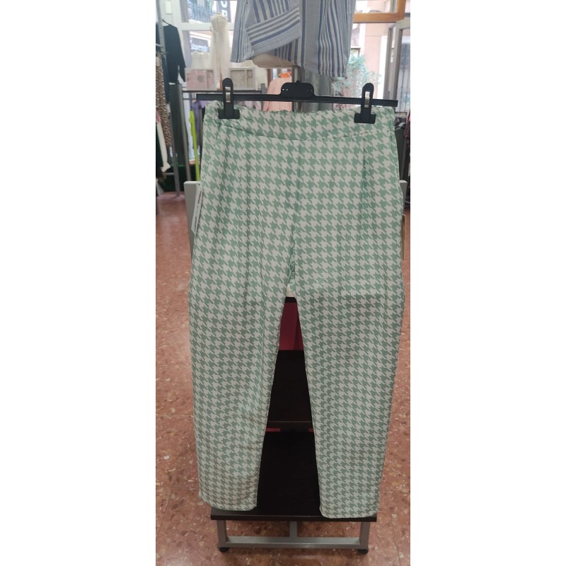 PANTALON/ LEGGINS VERDE AGUA ESTRELLA 3D 2134