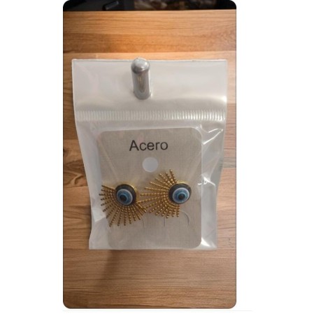 PENDIENTE OJO TURCO RESPLANDOR