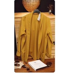 BLAZER MOSTAZA