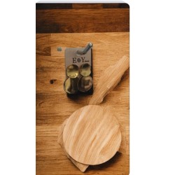 PENDIENTES DOBLE CHAPA