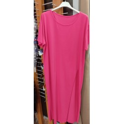 CAMI-VESTIDO FUCSIA