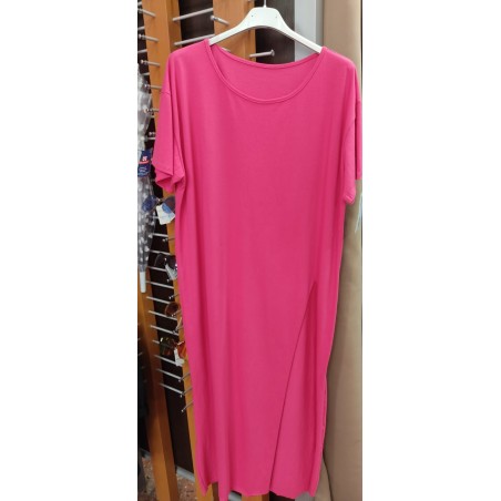CAMI-VESTIDO FUCSIA