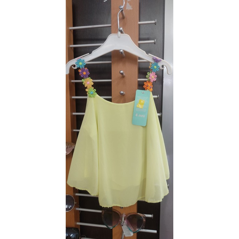 BLUSA FLOR AMARILLA